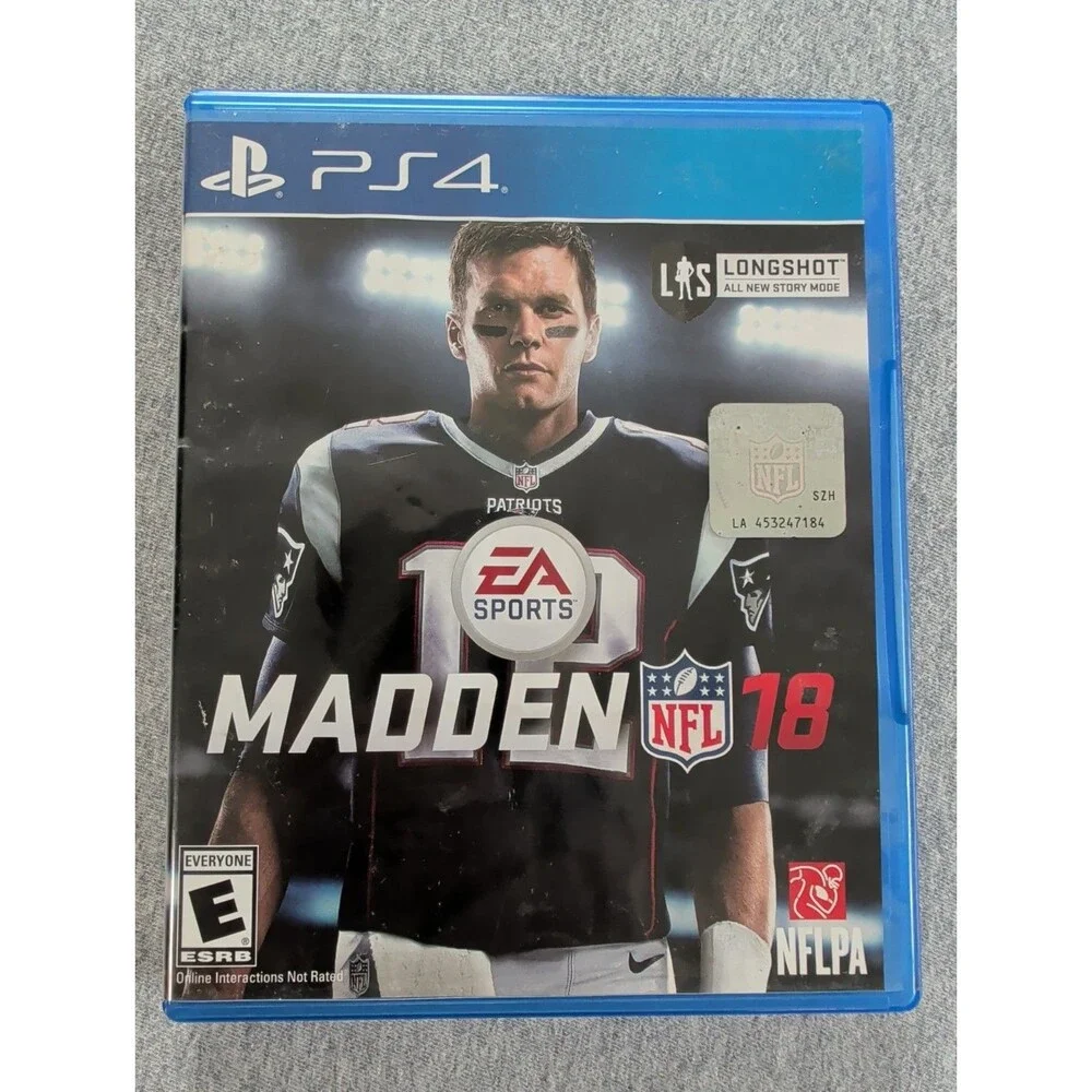 Madden NFL 18 - Sony PlayStation 4 With Playbook NFLPA Longshot